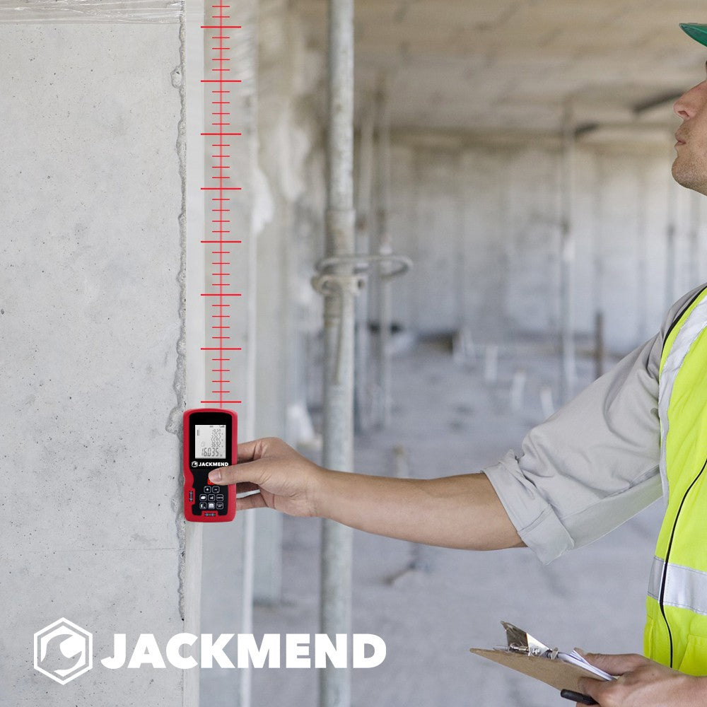 JACKMEND Professionele Laserafstandmeter met 50 Meter Bereik